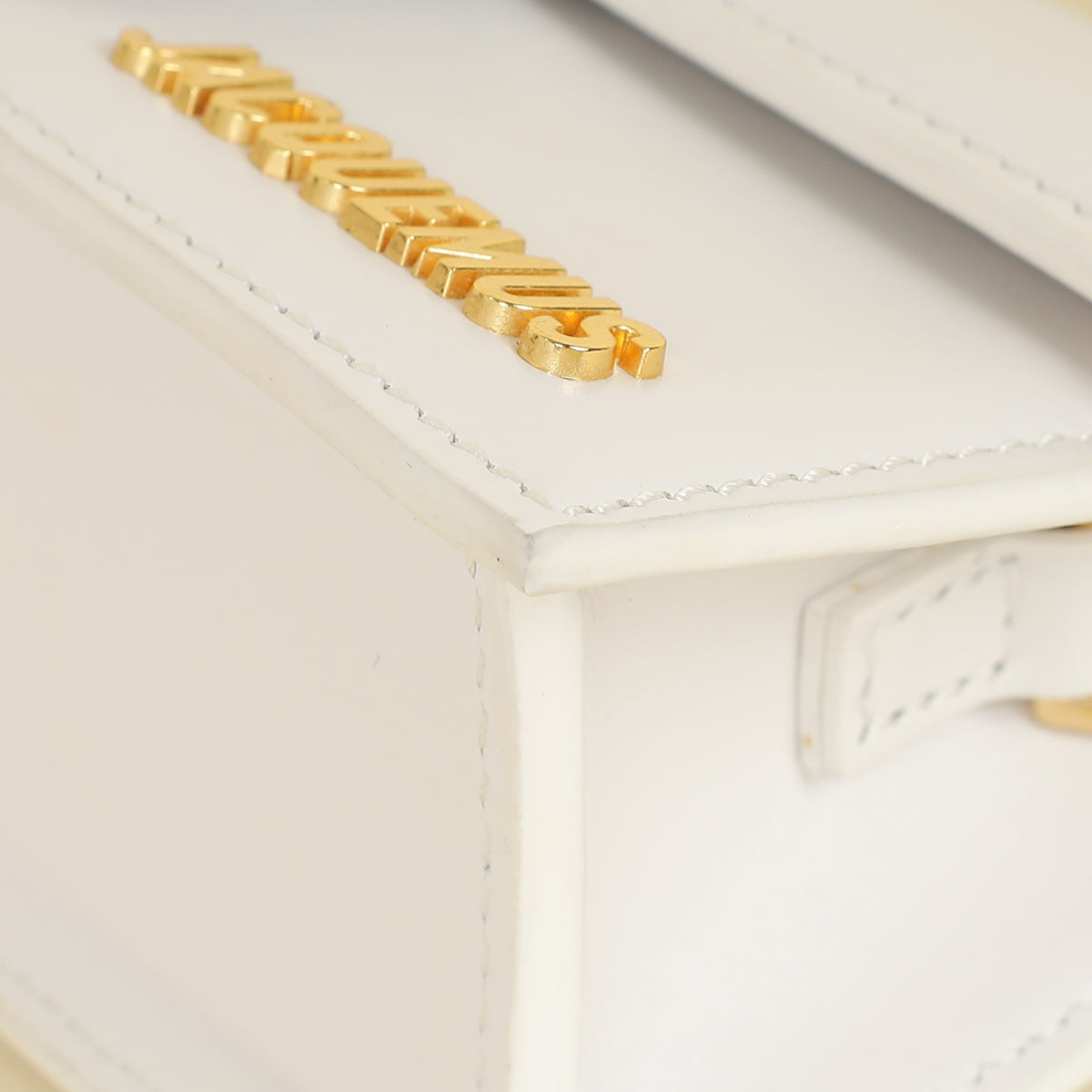 Jacquemus White The Bambino Les Classiques Bag