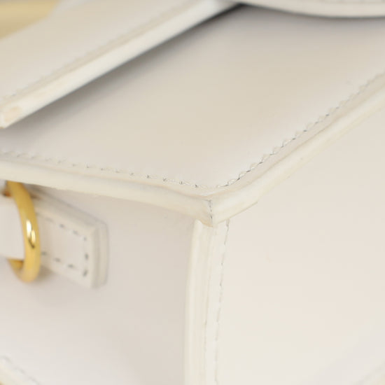 Jacquemus White The Bambino Les Classiques Bag