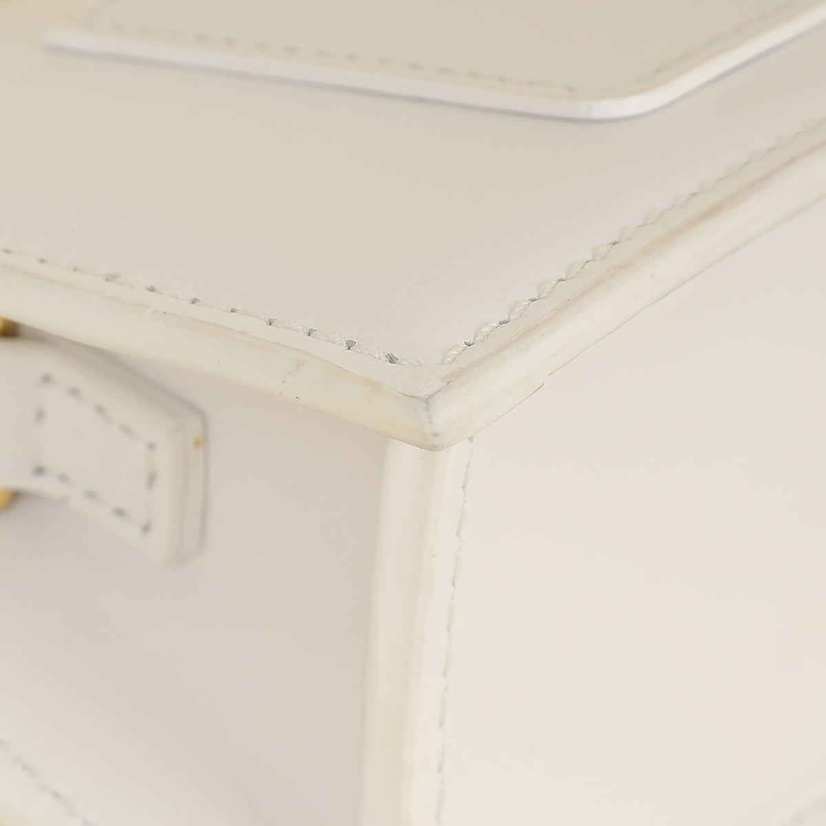 Jacquemus White The Bambino Les Classiques Bag