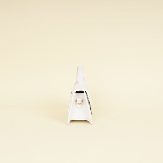Jacquemus White The Bambino Les Classiques Bag