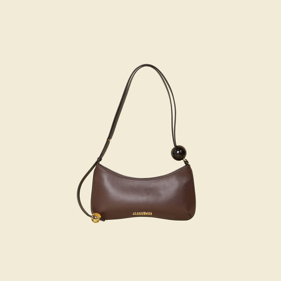 Jacquemus Brown The Bisou Perle Bag