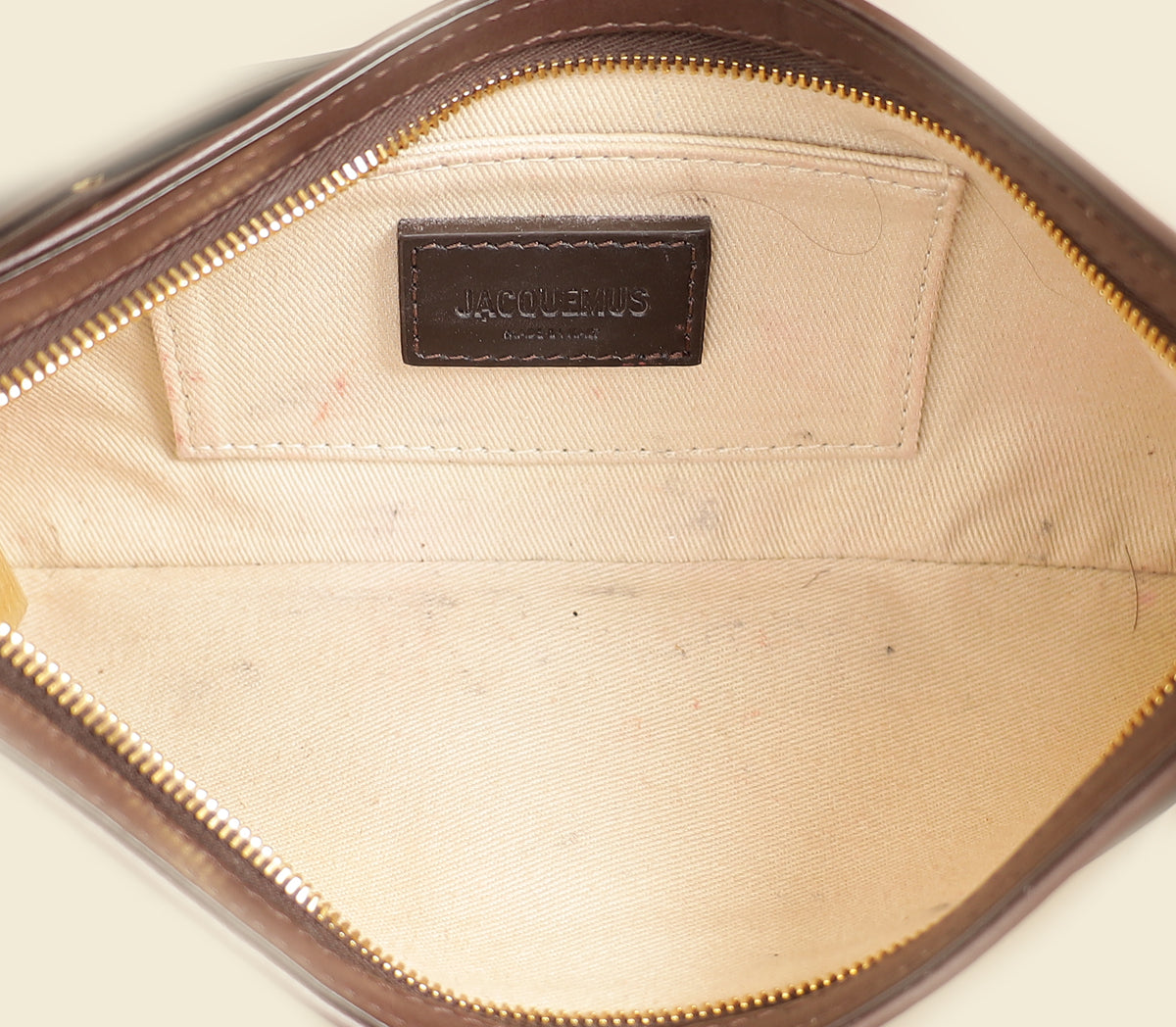 Jacquemus Brown The Bisou Perle Bag