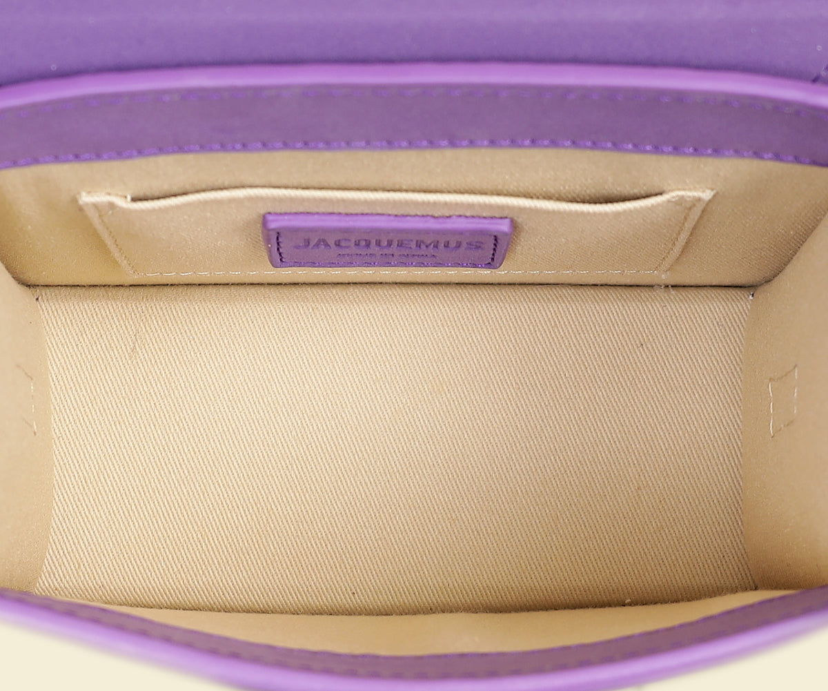 Jacquemus Purple The Knot Chiquito Les Classiques Bag