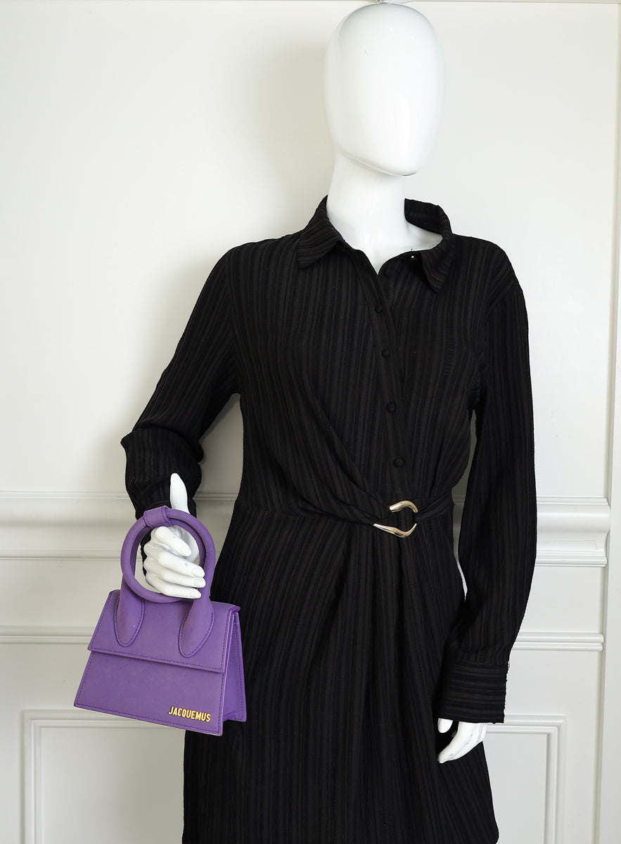 Jacquemus Purple The Knot Chiquito Les Classiques Bag