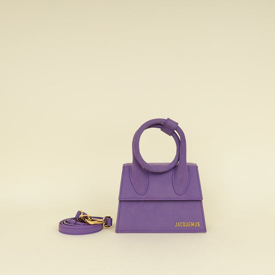 Jacquemus Purple The Knot Chiquito Les Classiques Bag