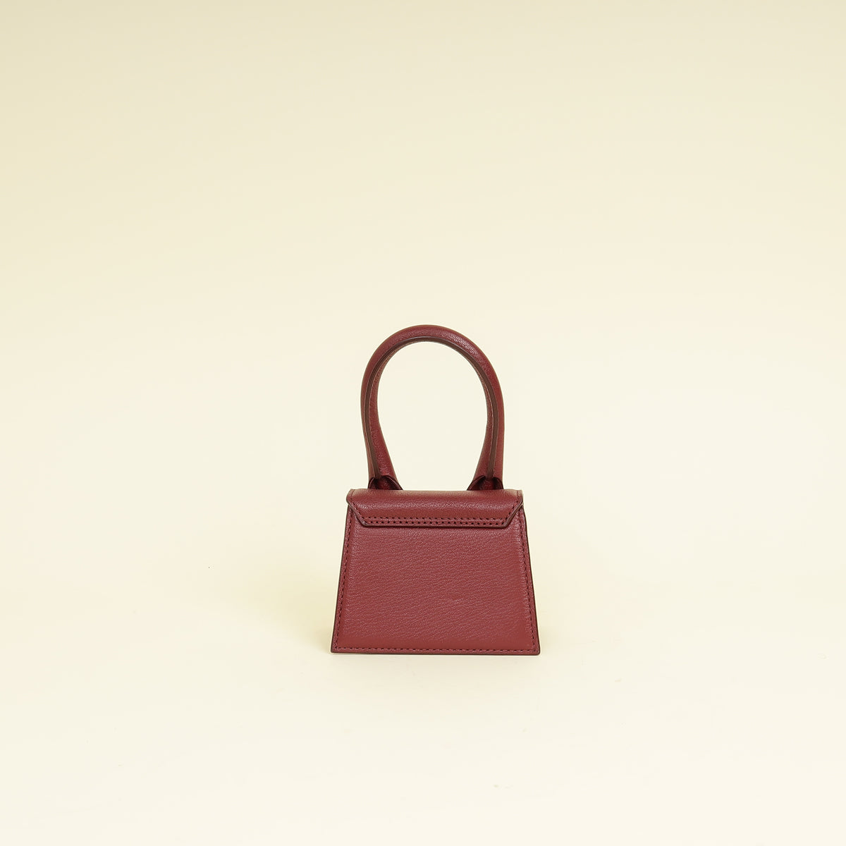 Jacquemus Burgundy Le Chiquito Mini Bag