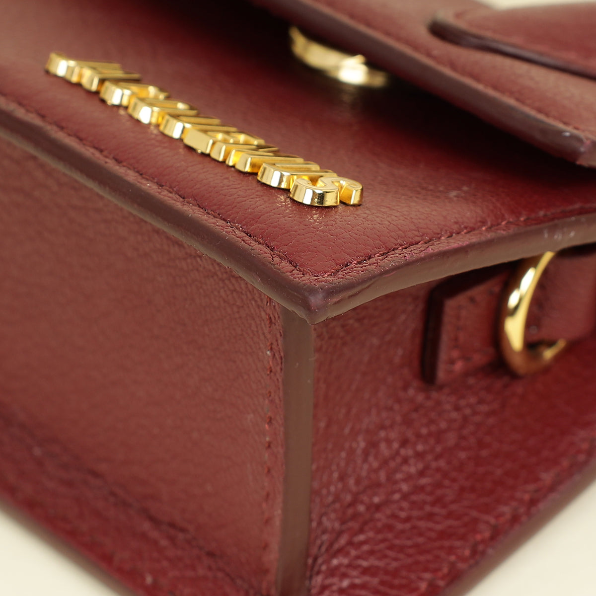 Jacquemus Burgundy Le Chiquito Mini Bag