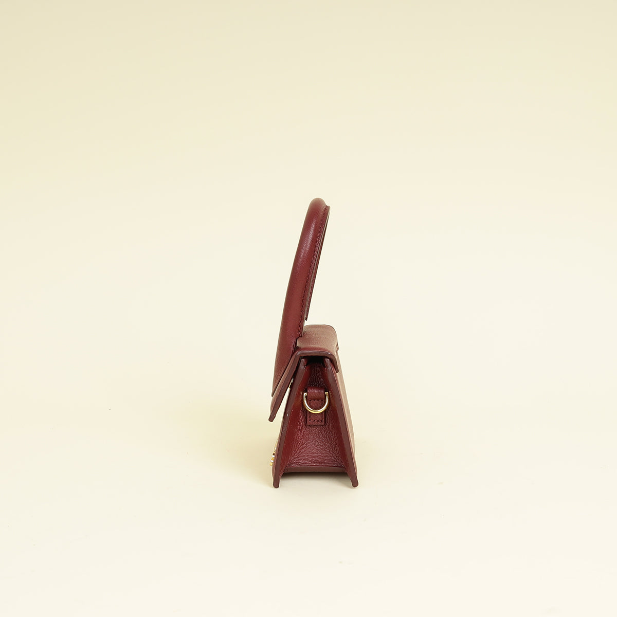 Jacquemus Burgundy Le Chiquito Mini Bag