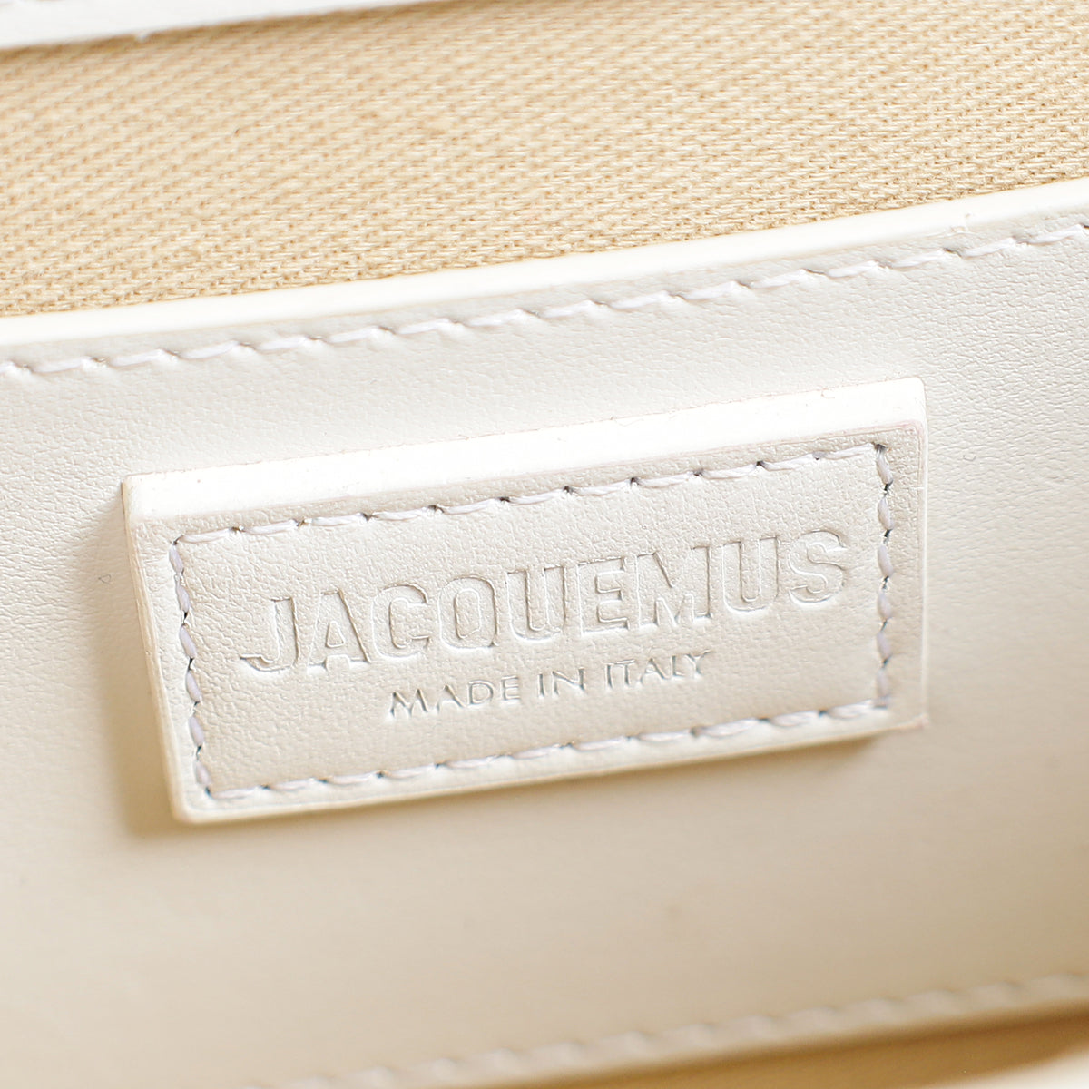 Jacquemus White Le Grand Bambino Bag