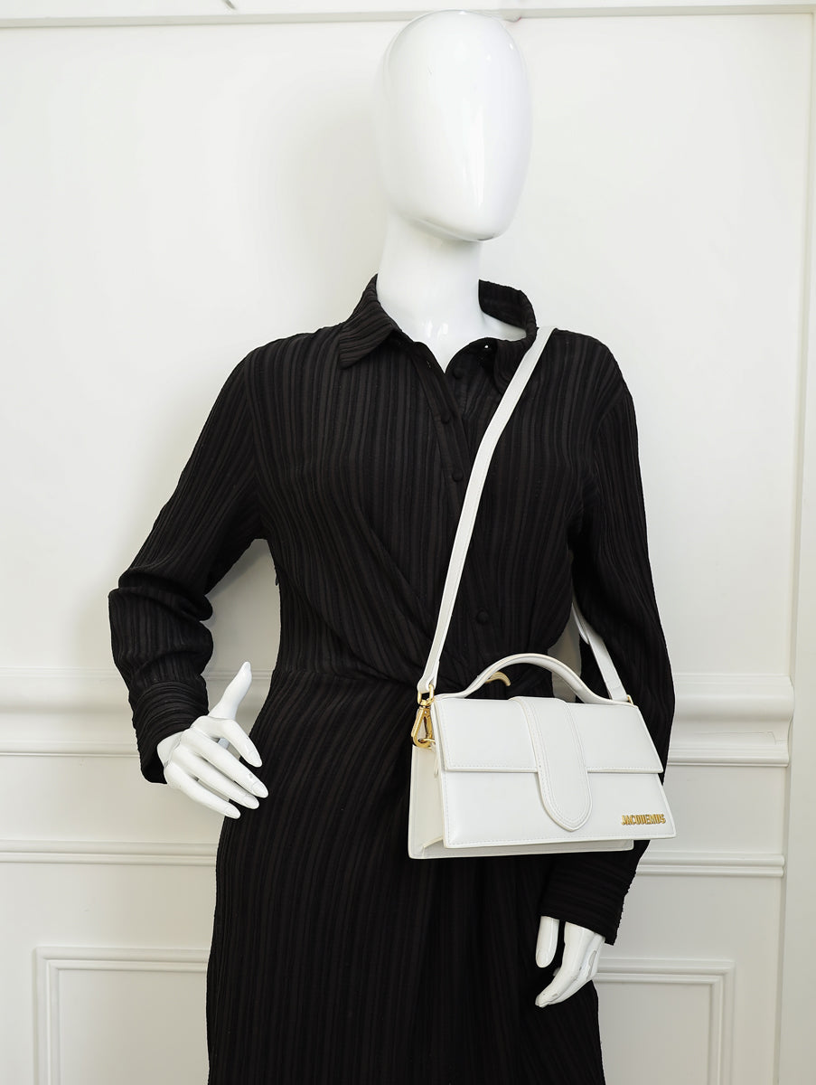 Jacquemus White Le Grand Bambino Bag