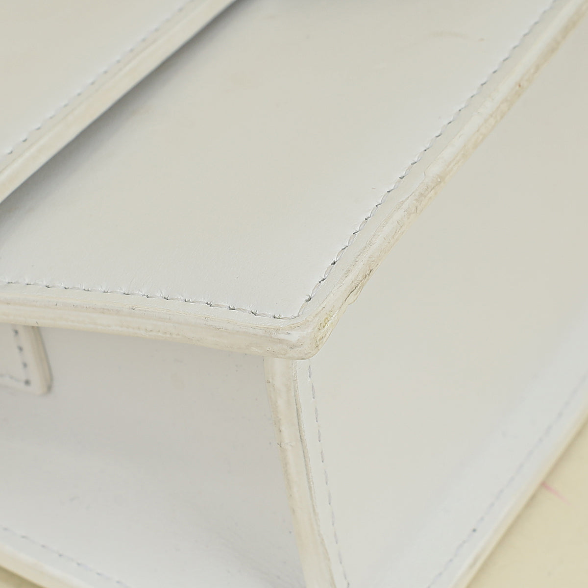 Jacquemus White Le Grand Bambino Bag