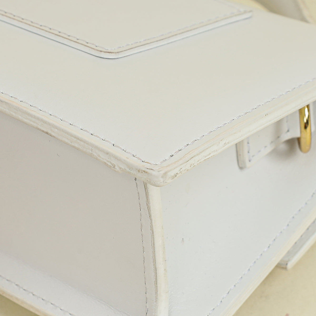 Jacquemus White Le Grand Bambino Bag