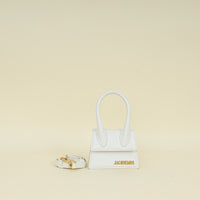 Jacquemus White The Chiquito Les Classiques Mini Bag-Handbags-Jacquemus-THE CLOSET