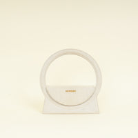 Jacquemus Greige Le Sac Rond Shoulder bag