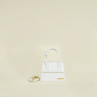 Jacquemus White Le Chiquito Noeud Bag