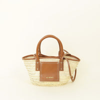 Jacquemus Bicolor Le Panier Soli Basket Bag