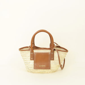 Jacquemus Bicolor Le Panier Soli Basket Bag