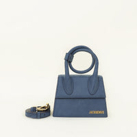 Jacquemus Blue Le Chiquito Noeud Bag