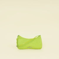 Jacquemus Kiwi Le Bisou Perle Zip Shoulder Bag