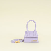 Jacquemus Lilac Le Chiquito Les Classiques Mini Bag