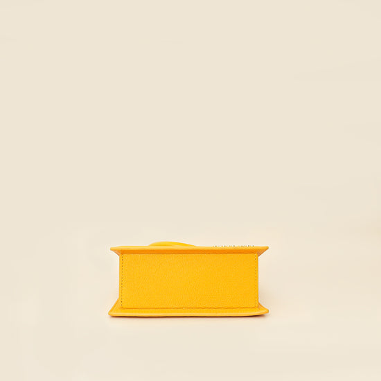 Jacquemus Yellow Le Chiquito Noeud Bag-Jacquemus-THE CLOSET