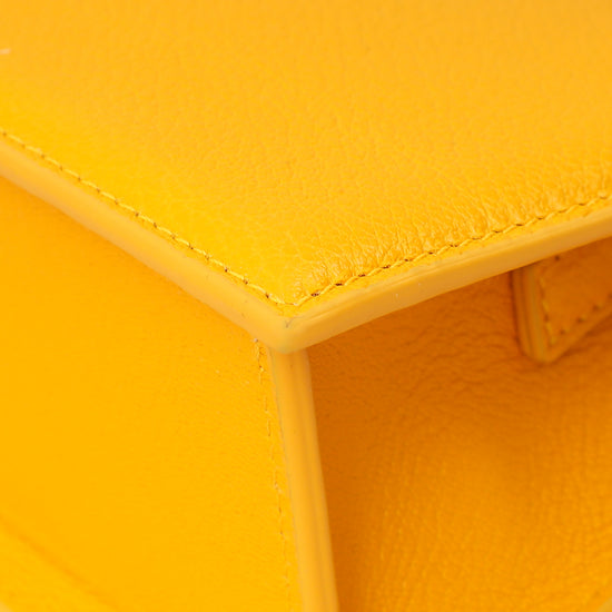 Jacquemus Yellow Le Chiquito Noeud Bag-Jacquemus-THE CLOSET