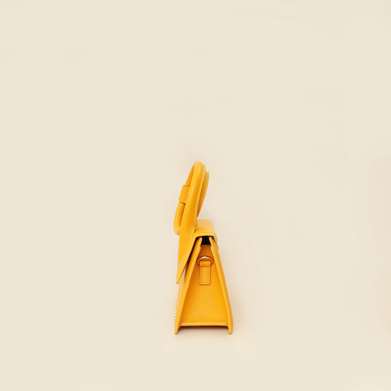 Jacquemus Yellow Le Chiquito Noeud Bag-Jacquemus-THE CLOSET
