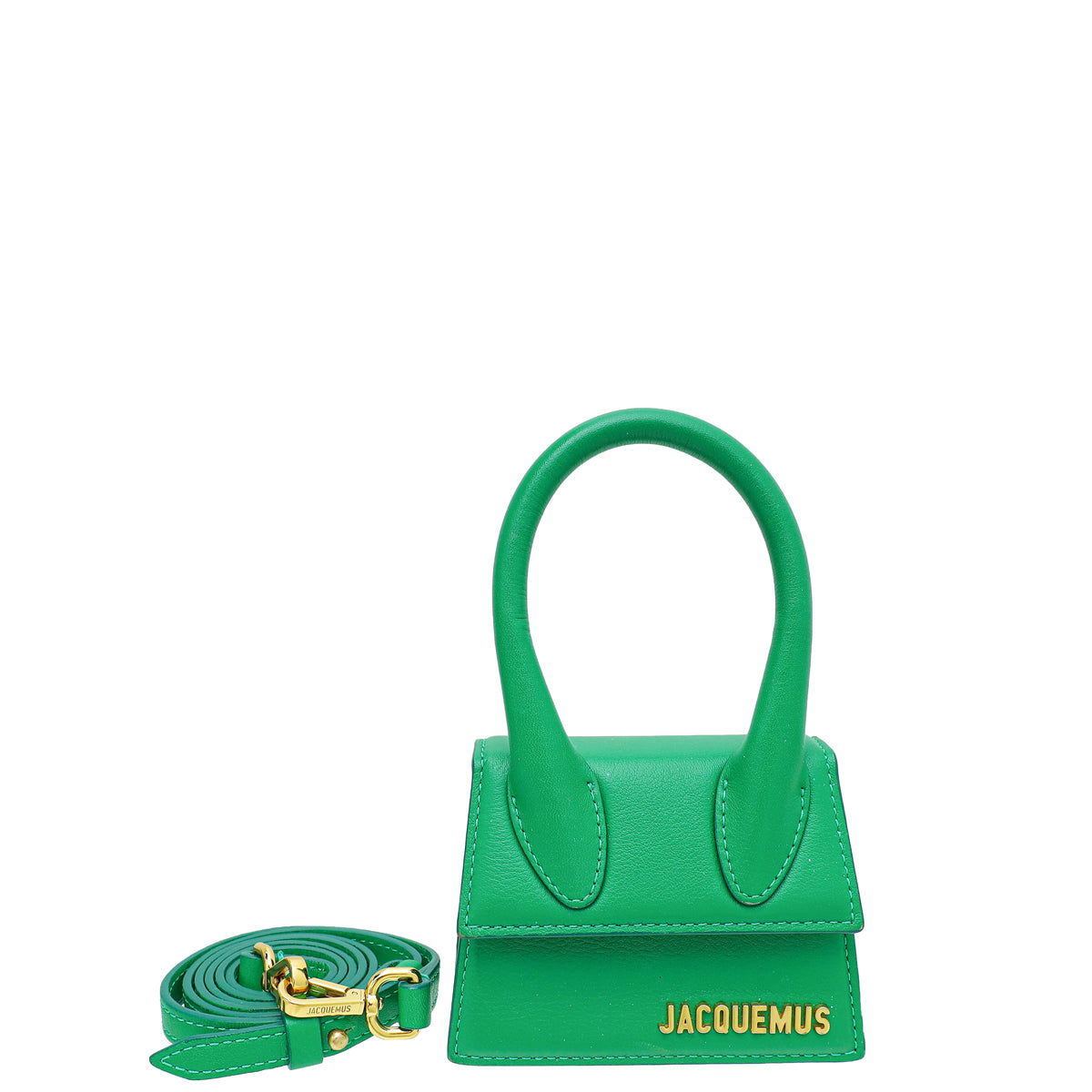 Jacquemus Green Le Chiquito Les Classiques Bag