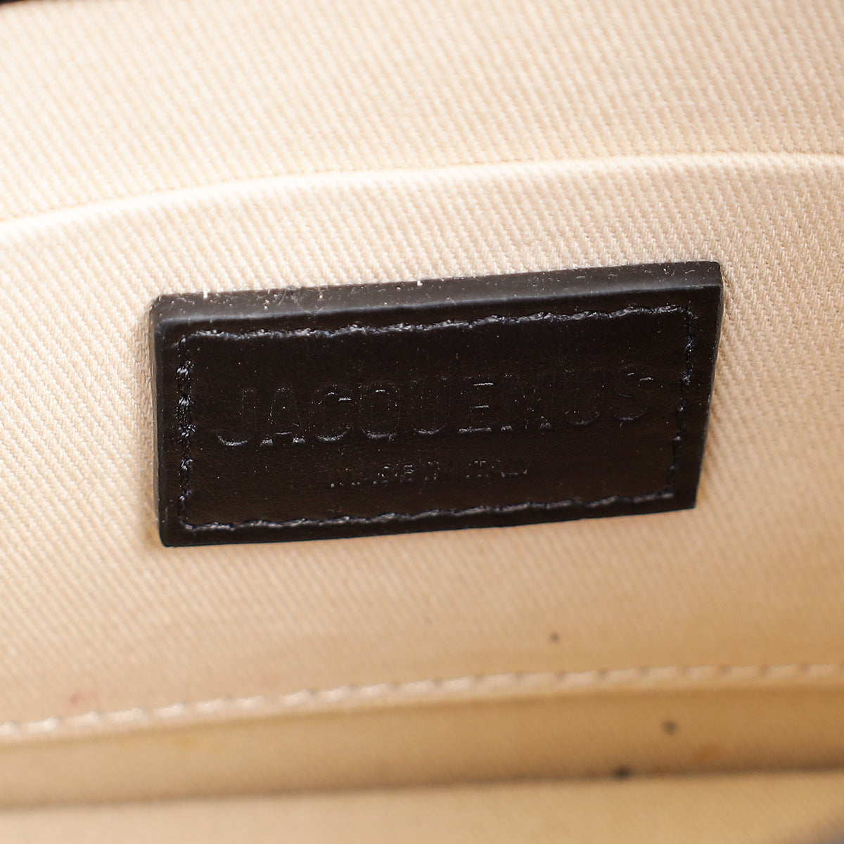 Jacquemus Black Le Chiquito Moyen Bag