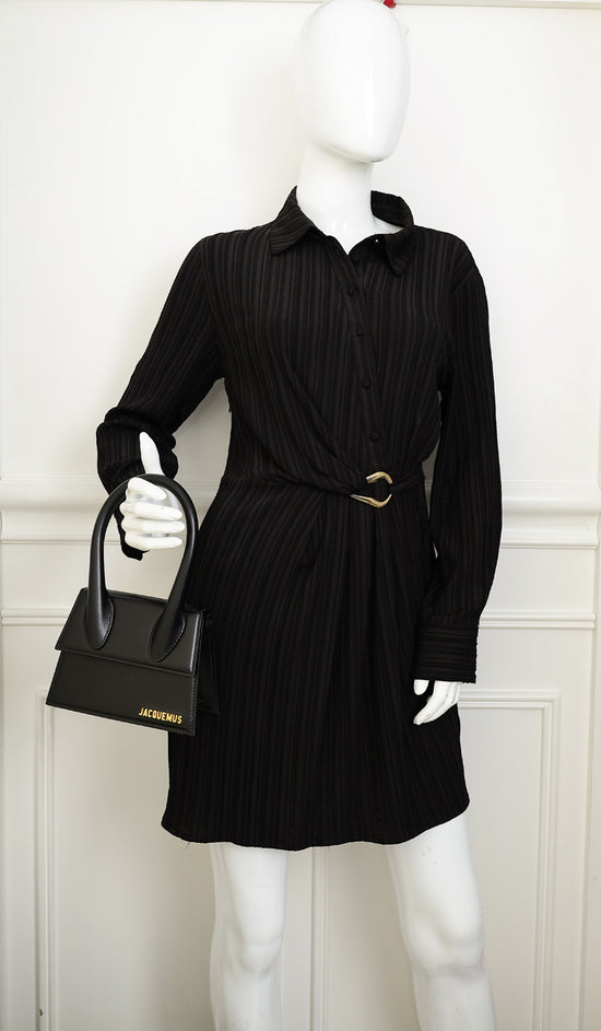 Jacquemus Black Le Chiquito Moyen Bag