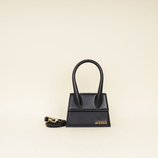 Jacquemus Black Le Chiquito Moyen Bag