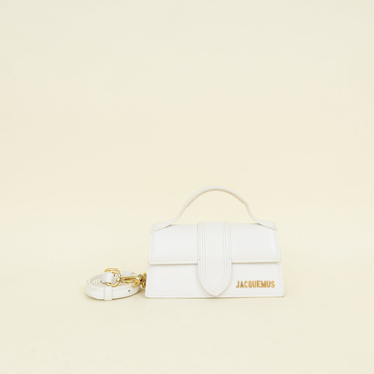 Jacquemus White Le Bambino Les Classiques Small Bag
