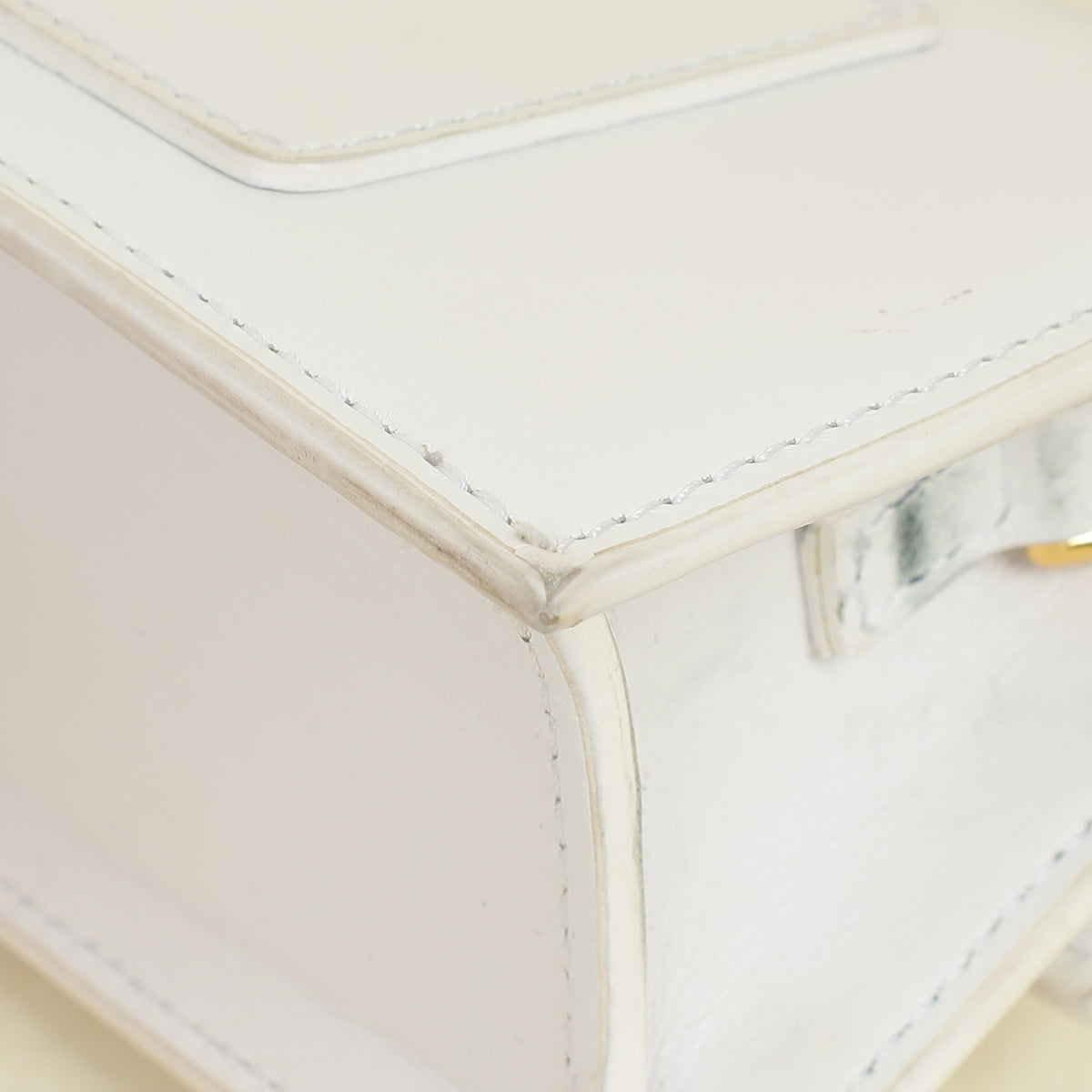 Jacquemus White Le Bambino Les Classiques Small Bag