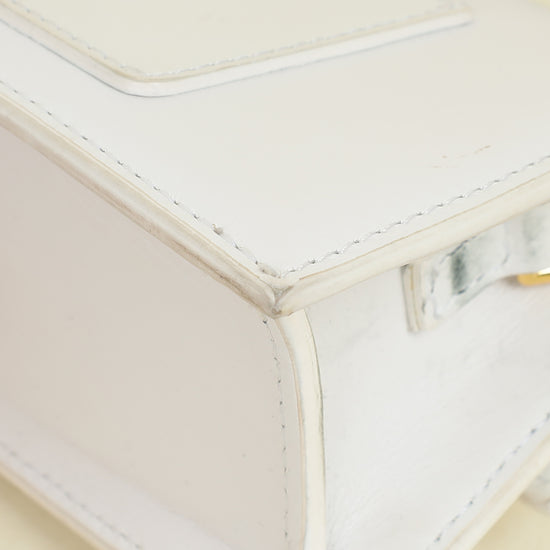 Jacquemus White Le Bambino Les Classiques Small Bag