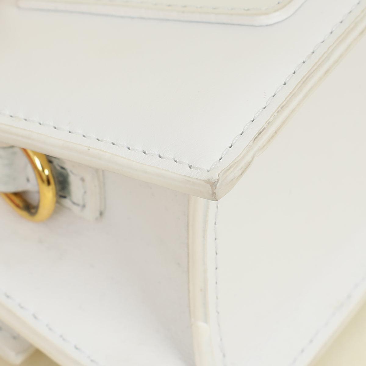 Jacquemus White Le Bambino Les Classiques Small Bag