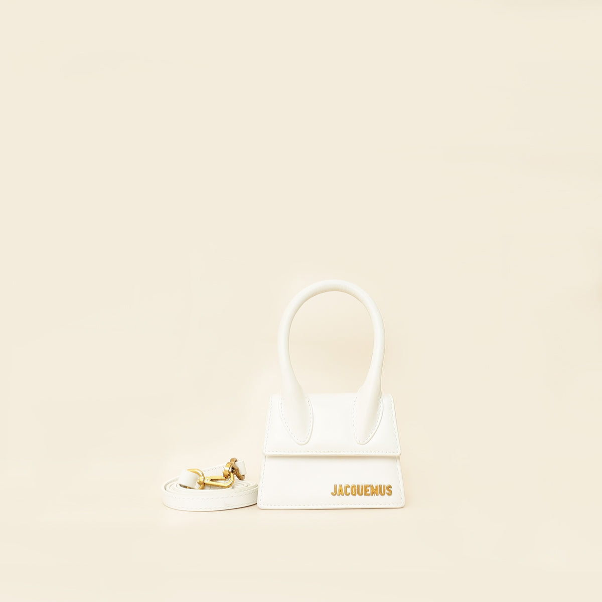 Jacquemus White The Chiquito Les Classiques Mini Bag-Jacquemus-THE CLOSET