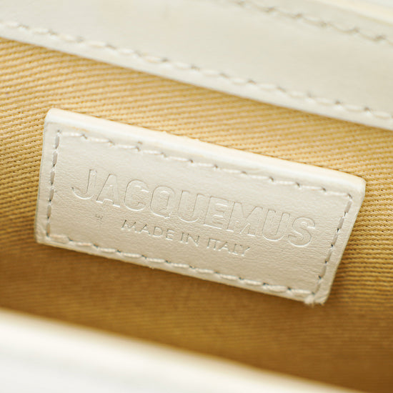 Jacquemus White The Chiquito Les Classiques Mini Bag-Jacquemus-THE CLOSET