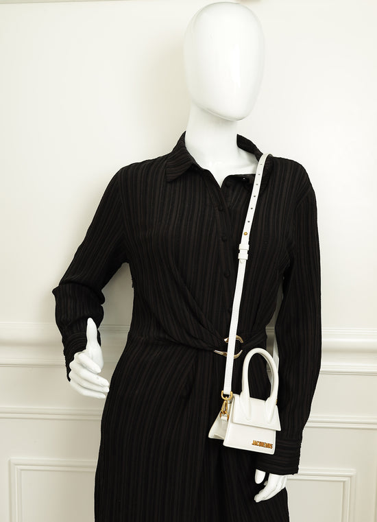 Jacquemus White The Chiquito Les Classiques Mini Bag-Jacquemus-THE CLOSET