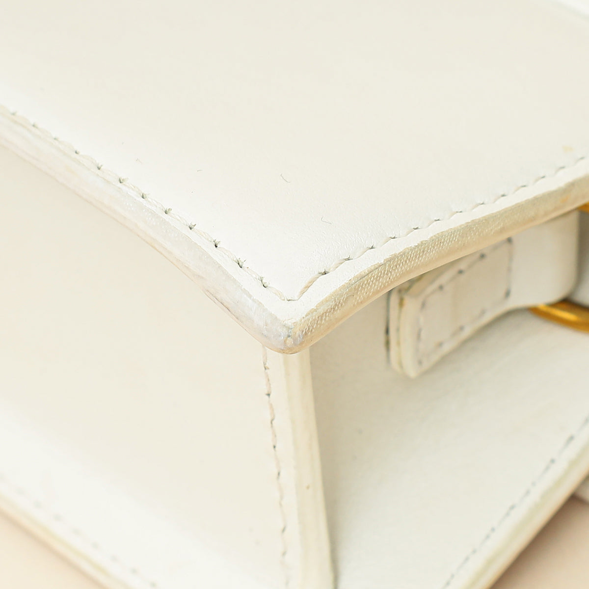 Jacquemus White The Chiquito Les Classiques Mini Bag-Jacquemus-THE CLOSET