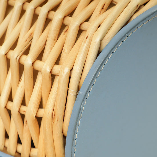 Jacquemus Wicker Le Panier Seau Bucket Bag-Jacquemus-THE CLOSET