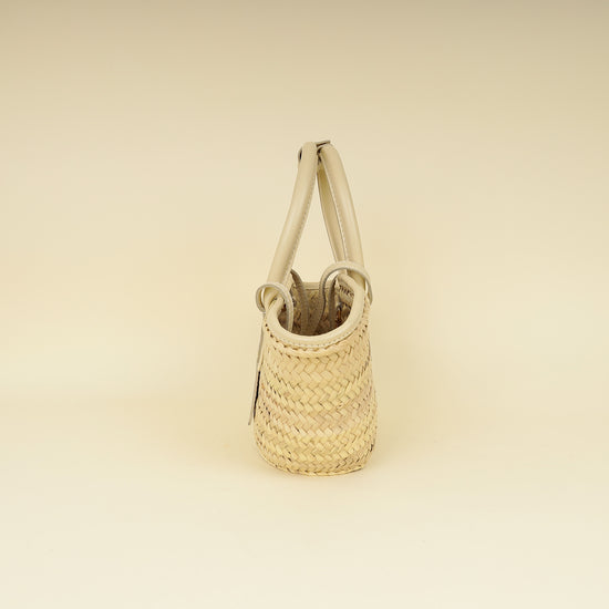 Jacquemus Ivory The Small Soli Basket Les Classique Bag-Jacquemus-THE CLOSET