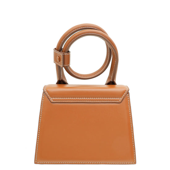 Jacquemus Brown Le Chiquito Noeud Bag