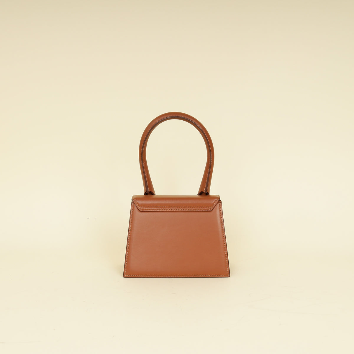 Jacquemus Brown Tan Le Chiquito Moyen Bag-Jacquemus-THE CLOSET