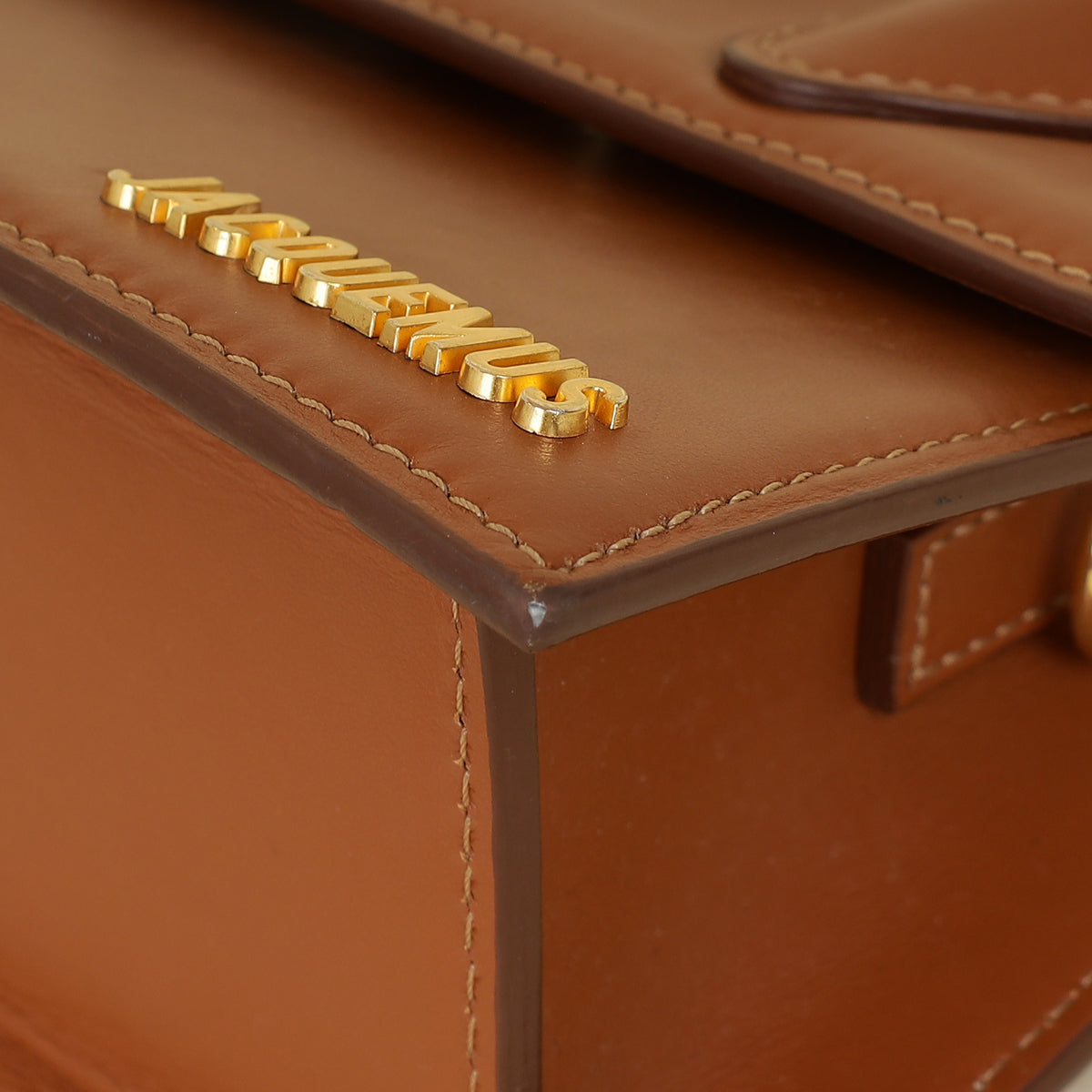 Jacquemus Brown Tan Le Chiquito Moyen Bag-Jacquemus-THE CLOSET