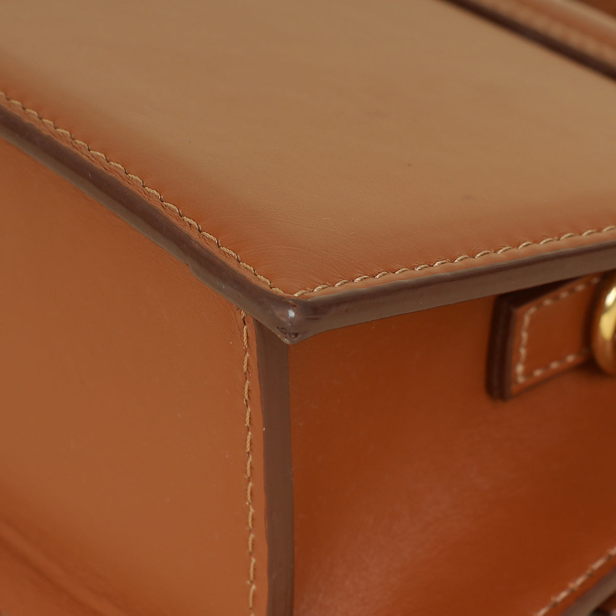 Jacquemus Brown Tan Le Chiquito Moyen Bag-Jacquemus-THE CLOSET