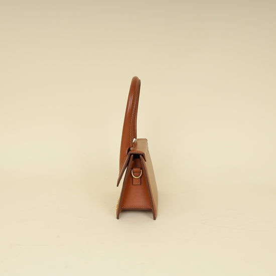 Jacquemus Brown Tan Le Chiquito Moyen Bag-Jacquemus-THE CLOSET