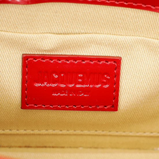 Jacquemus Red Le Chiquito Long Boucle Bag-Jacquemus-THE CLOSET
