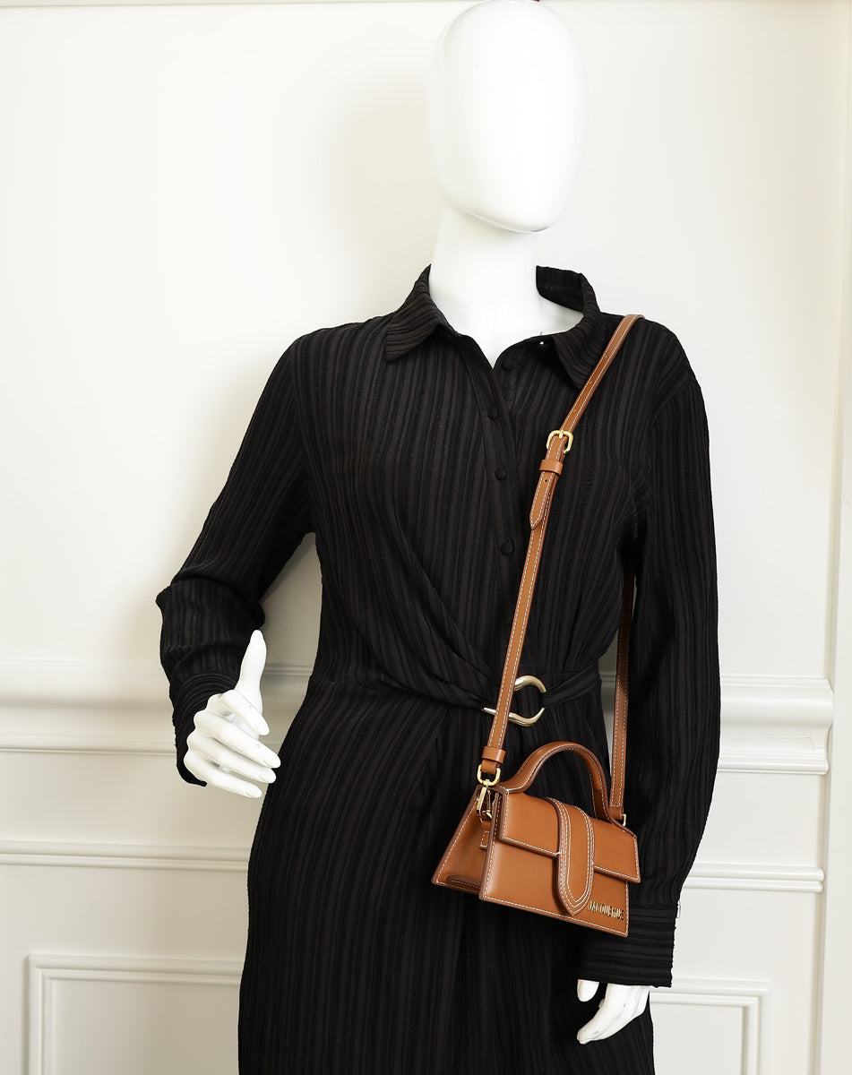 Jacquemus Brown Le Bambino Les Classiques Bag