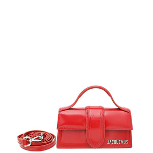Jacquemus Red Le Bambino Le Chouchou Small Flap Bag