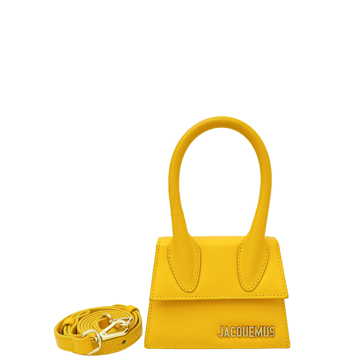 Jacquemus Yellow Le Chiquito Mini Bag - Main Image